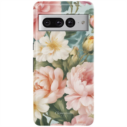 Peonies Snap Case