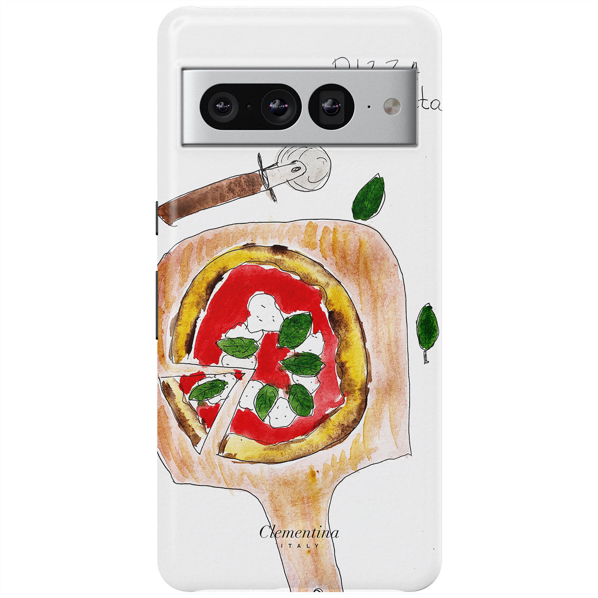 Pizza Margherita Snap Case