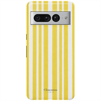 Yellow Stripes Snap Case