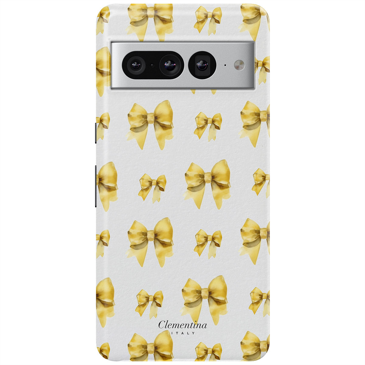 Yellow Bows Snap Case