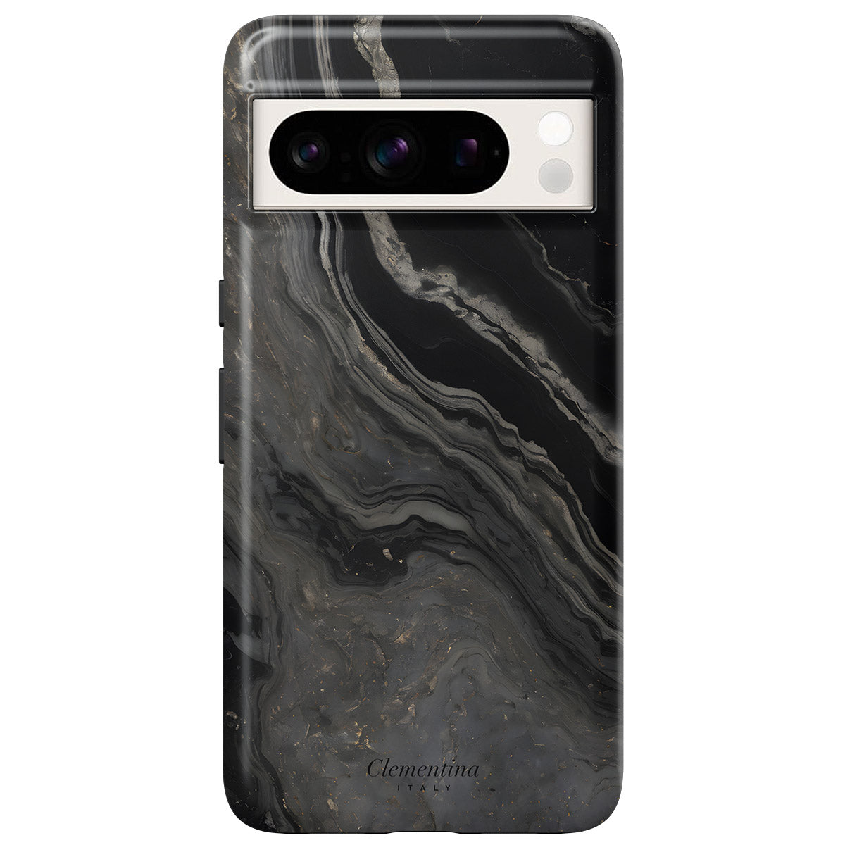 Black Marble Tough Case