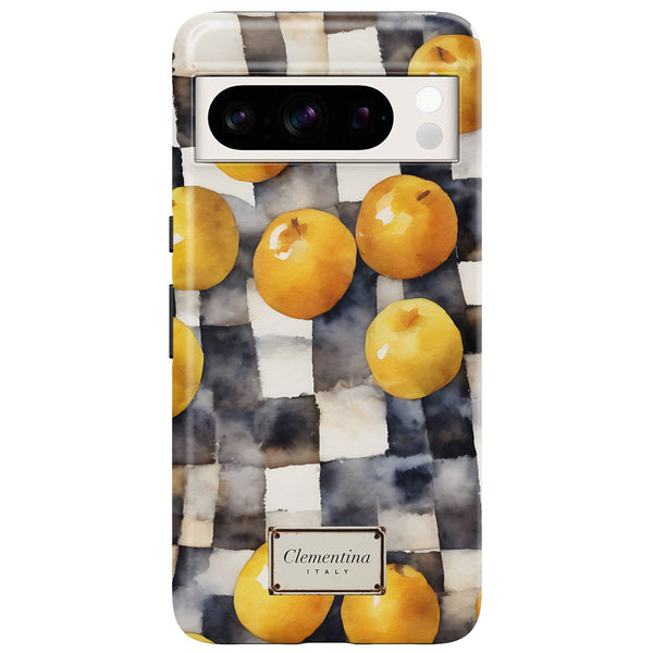 Gingham & Citrus Tough Case