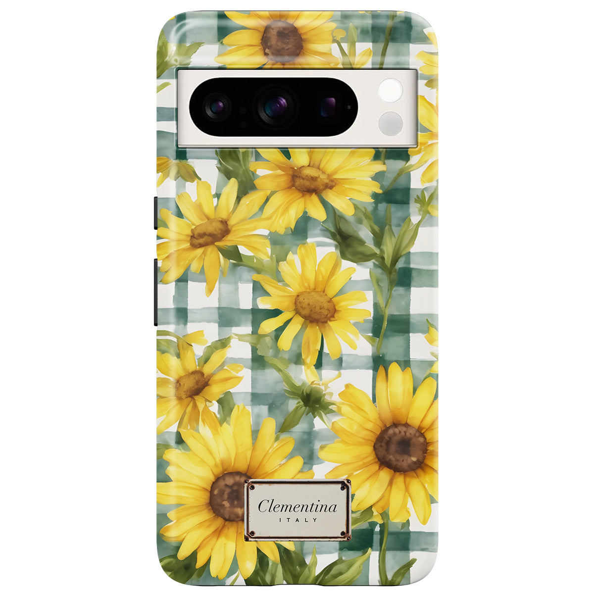 Gingham and Flowers Tough Case