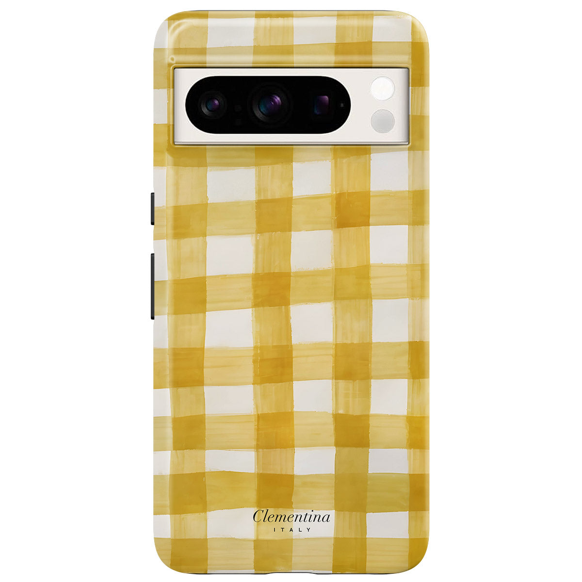 Yellow Gingham Tough Case