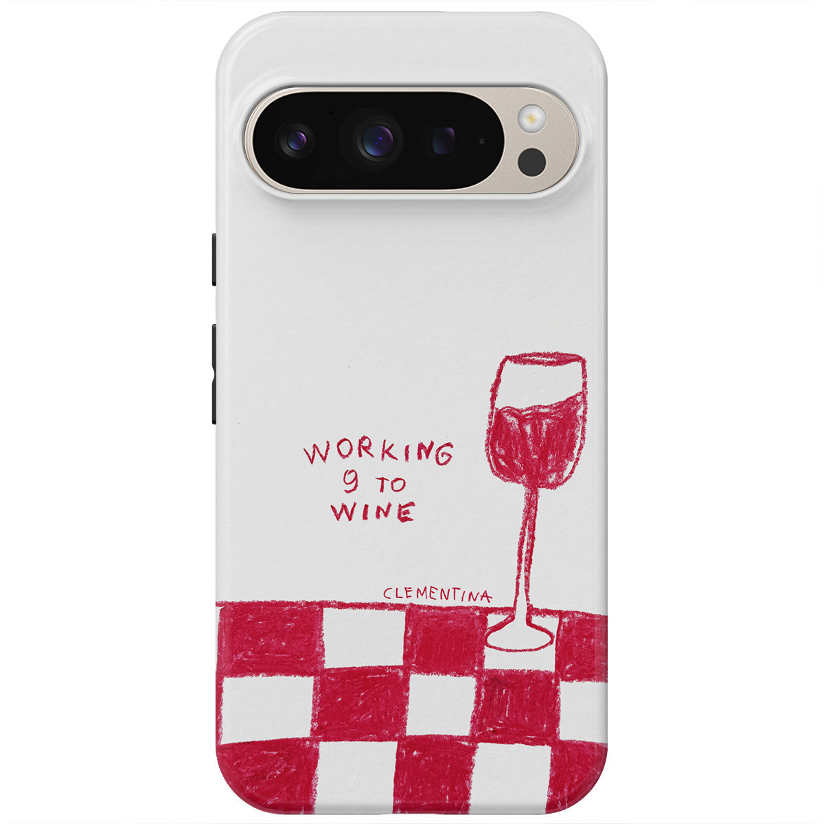 9 to Wine Magnetic Tough Phone Case