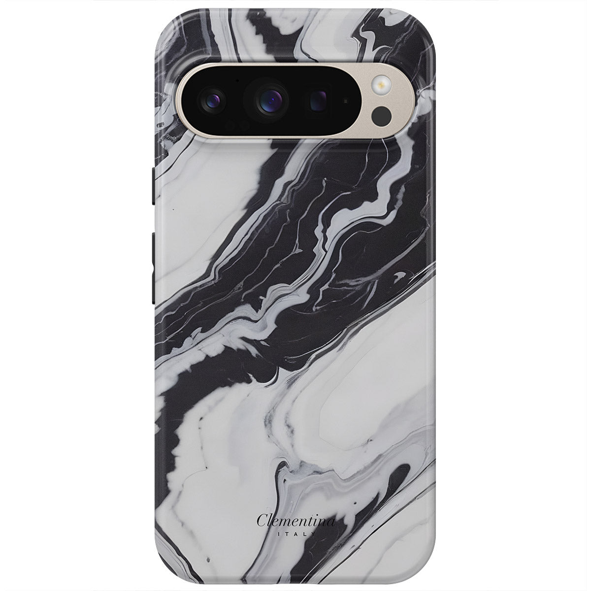 Black & White Magnetic Tough Phone Case
