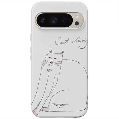 Cat Lady Tough Case