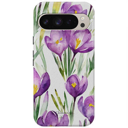 Crocus Magnetic Tough Phone Case