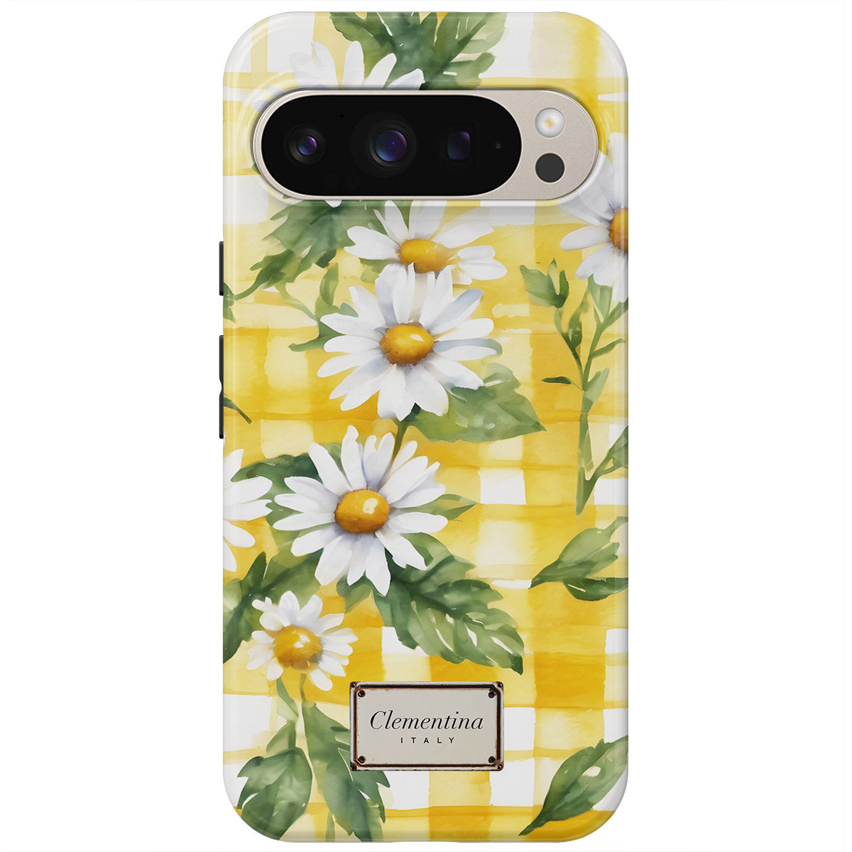 Gingham and Daisy Magnetic Tough Phone Case