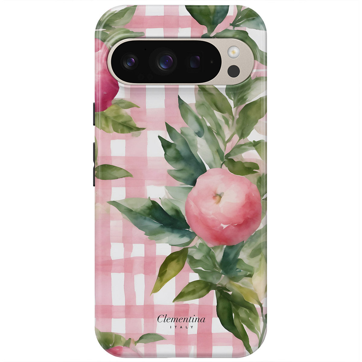 Gingham and Florals Magnetic Tough Phone Case