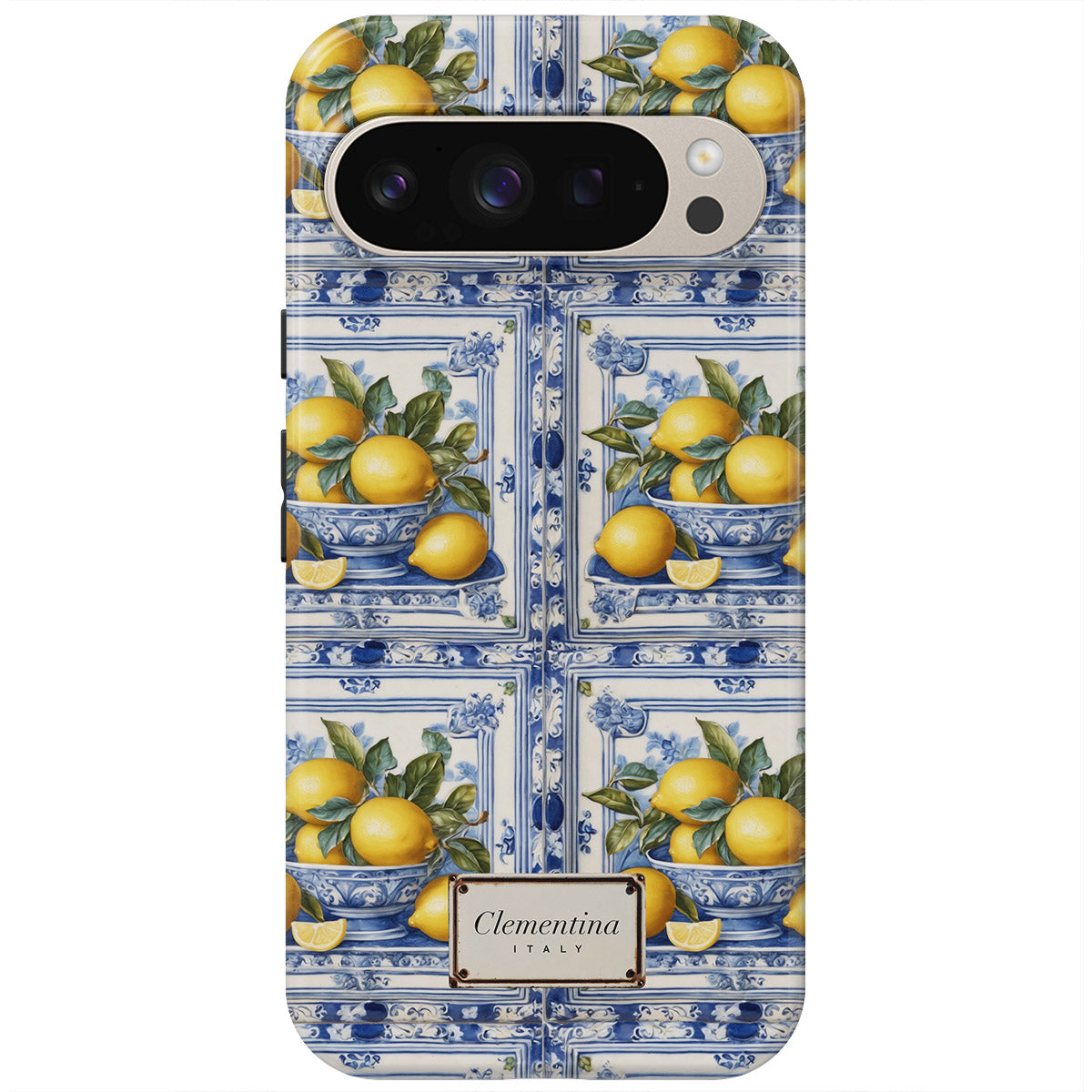 Lemon Majolica Magnetic Tough Phone Case