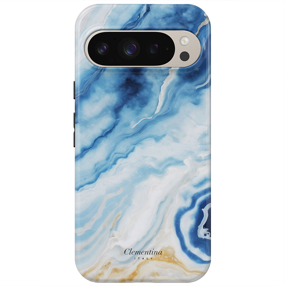 Marble Azzurro Magnetic Tough Phone Case