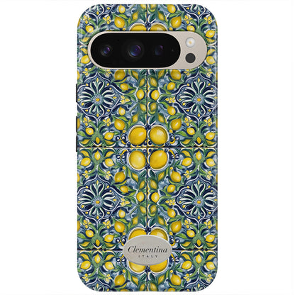 Piastrella Limone Magnetic Tough Phone Case