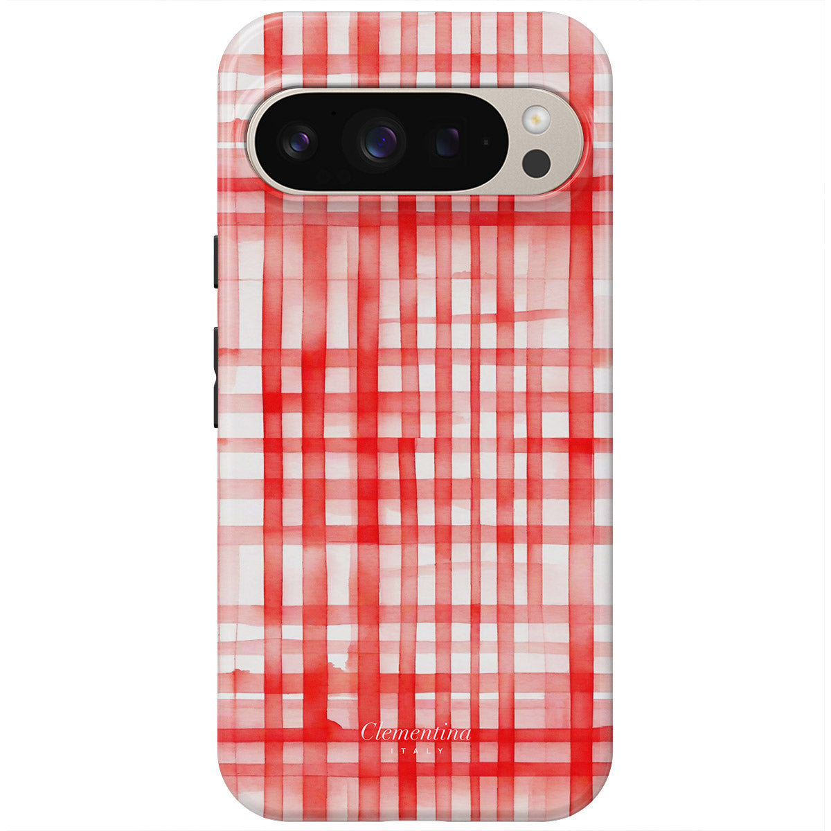 Red Gingham Tough Case