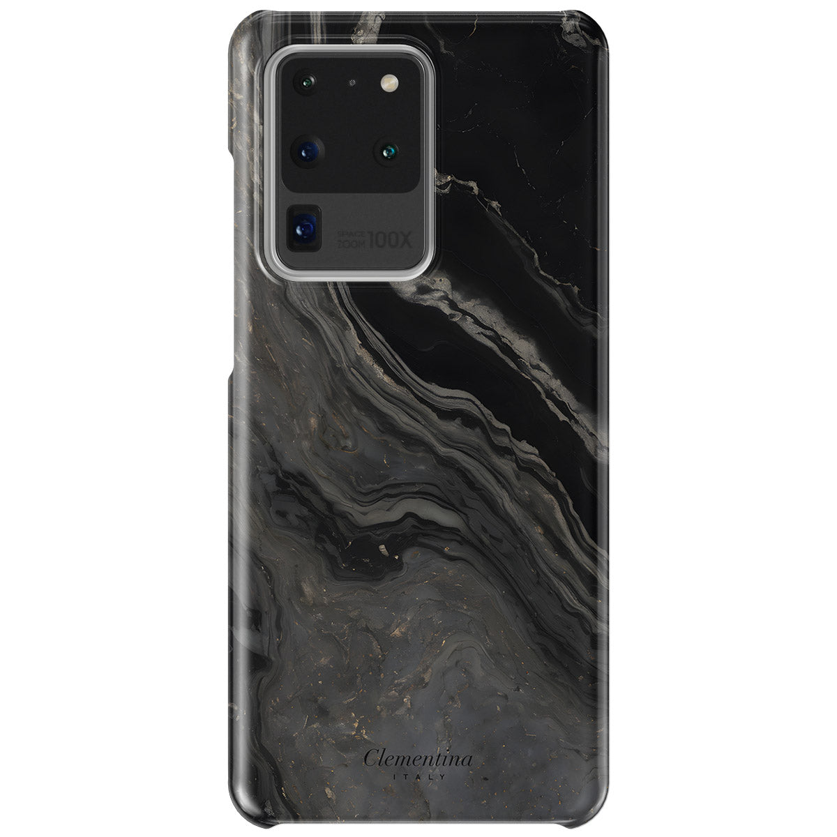 Black Marble Tough Case