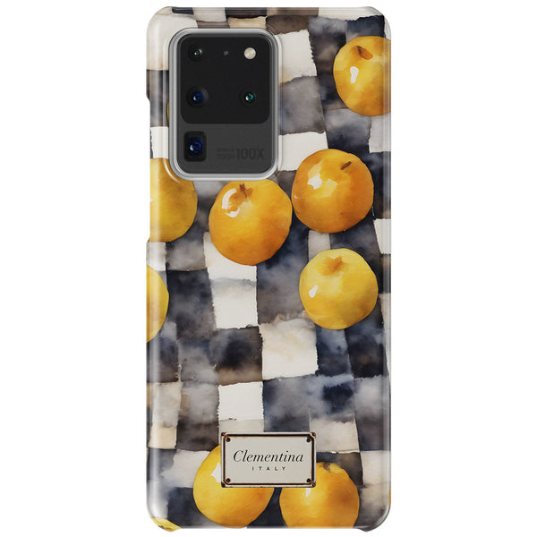 Gingham & Citrus Tough Case