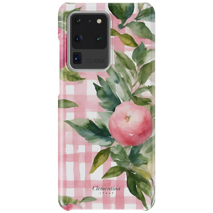 Gingham and Florals Tough Case