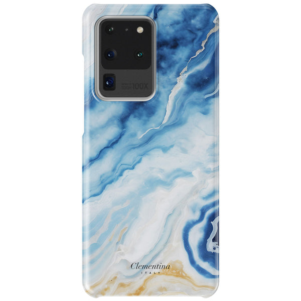 Marble Azzurro Snap Case