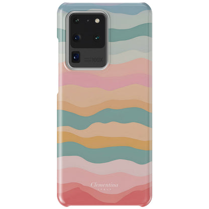 Rainbow Wave Snap Case