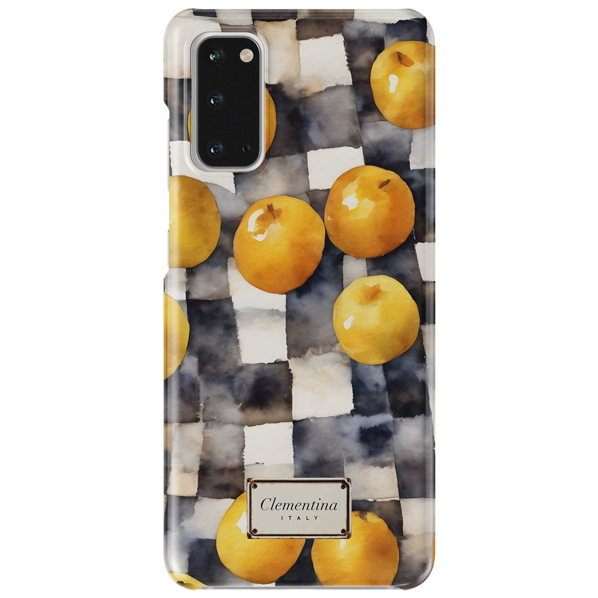 Gingham & Citrus Tough Case