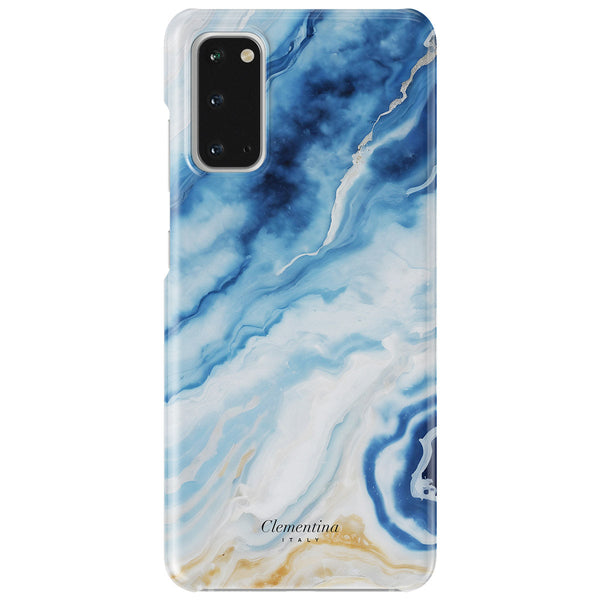 Marble Azzurro Snap Case