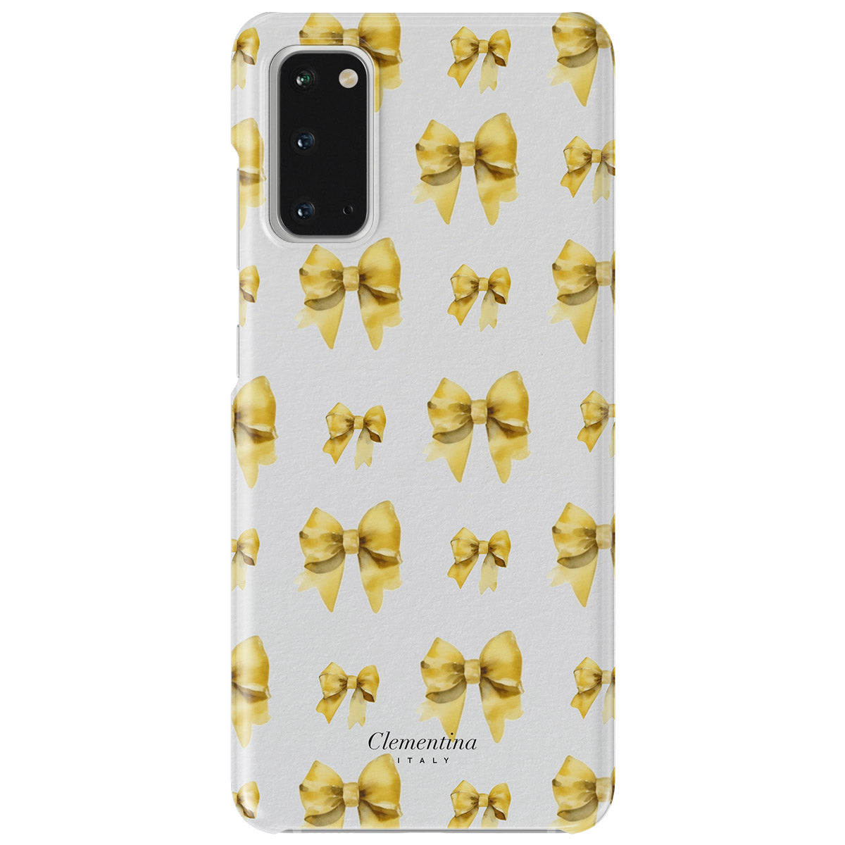 Yellow Bows Snap Case