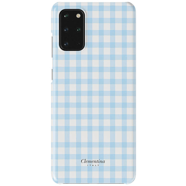 Baby Blue Gingham Tough Case