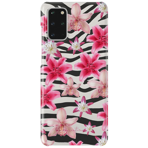 Zebra and Floral Tough Case
