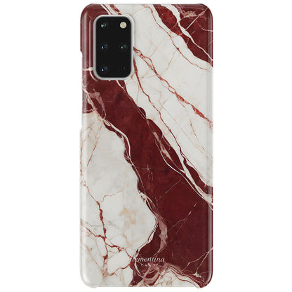 Burgundy Marble Tough Case