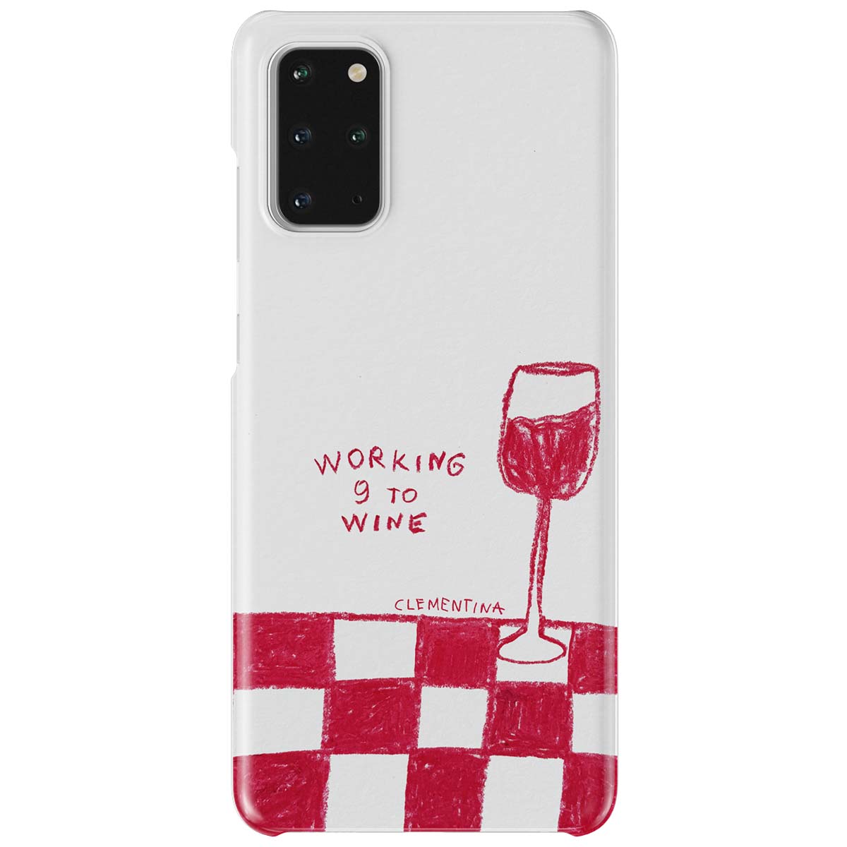 9 to Wine Snap Case