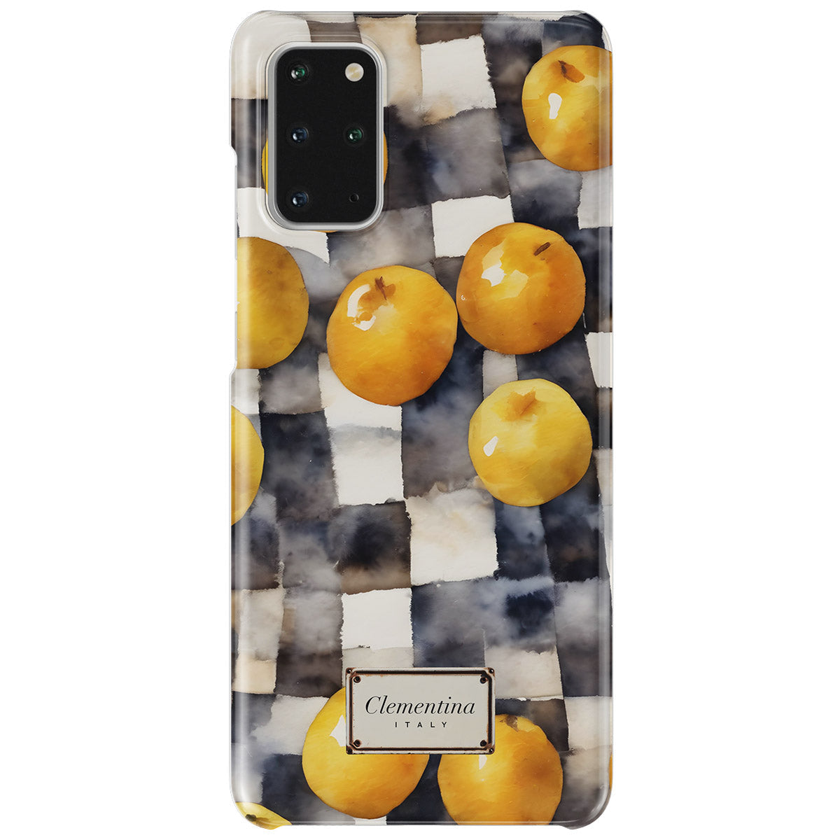 Gingham & Citrus Snap Case