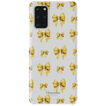 Yellow Bows Snap Case