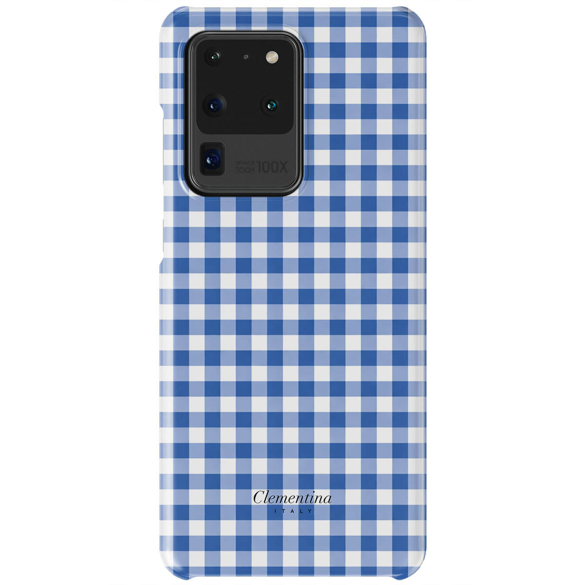 Blue Gingham Tough Case