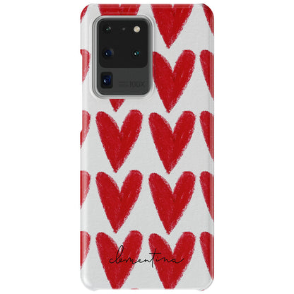 Hearts Snap Case