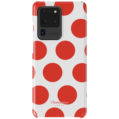 Red Polka Dots Tough Case