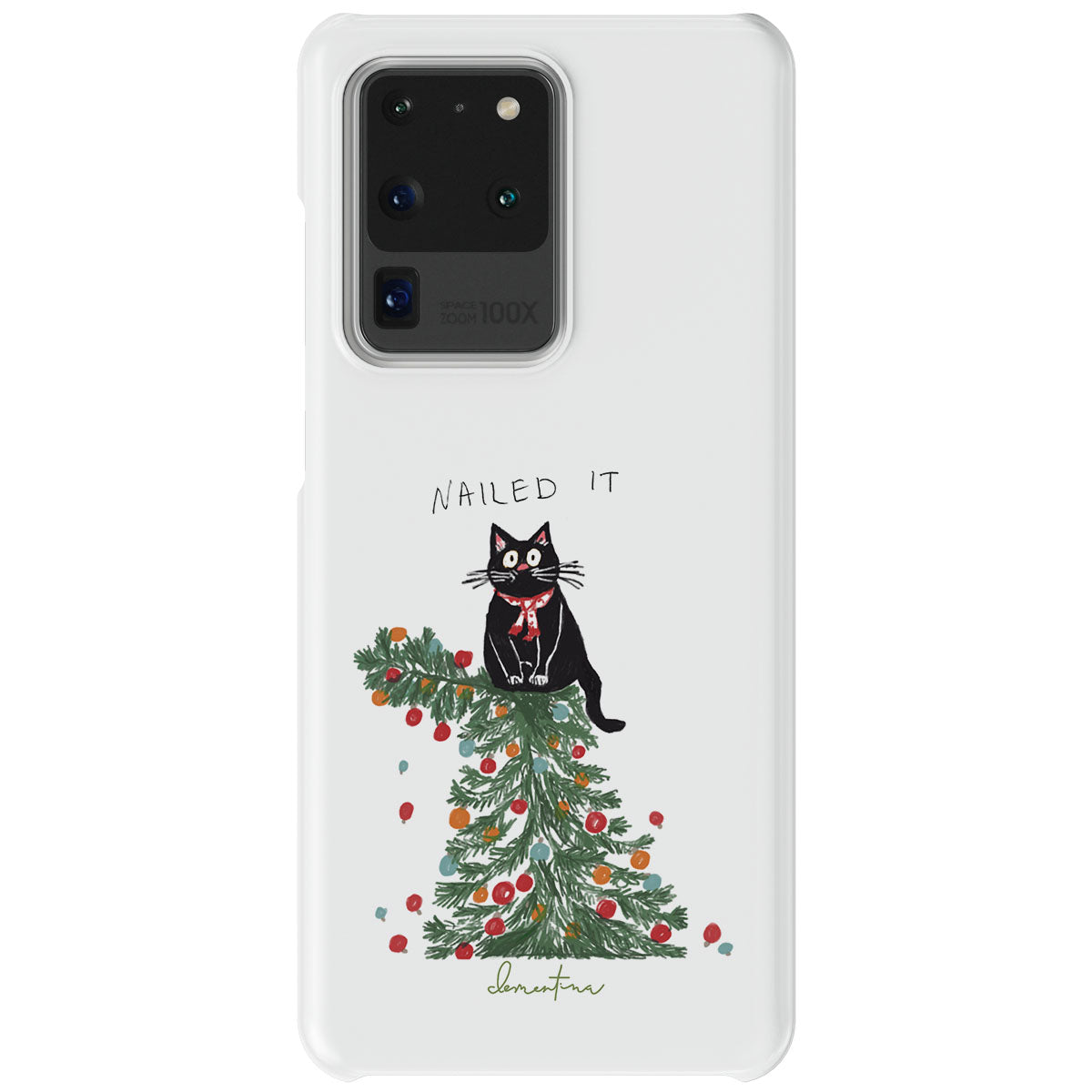 Cat Christmas Snap Case