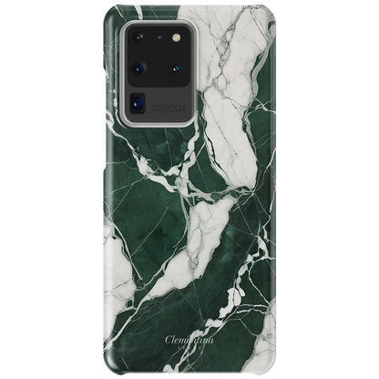 Green Marble Snap Case