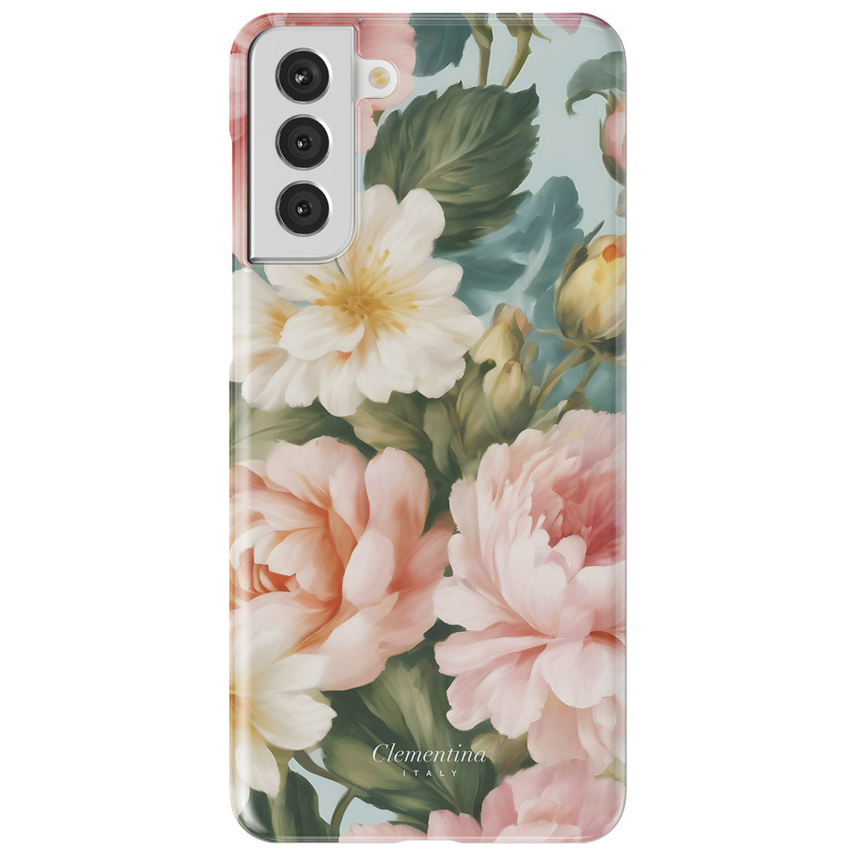 Peonies Snap Case