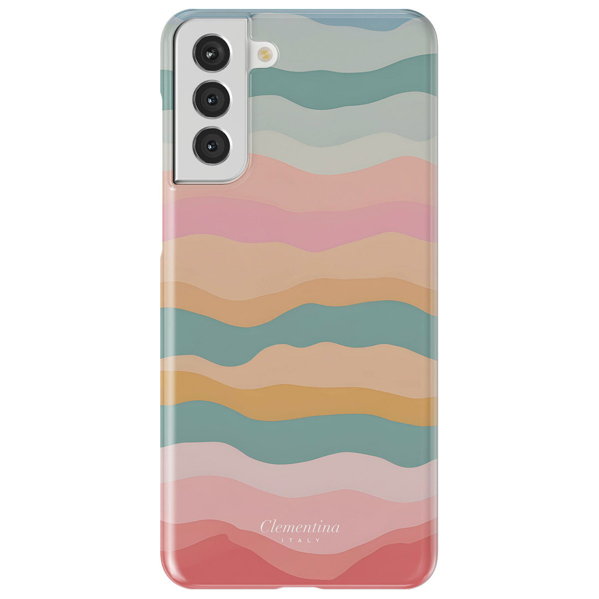 Rainbow Wave Snap Case