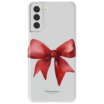 Red Bow Snap Case