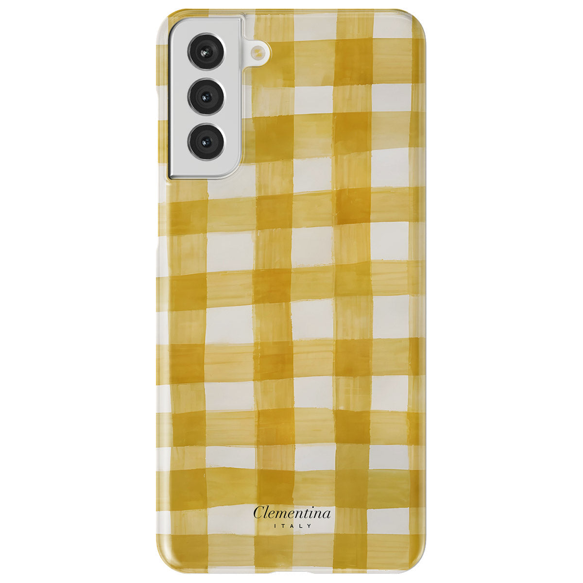 Yellow Gingham Tough Case