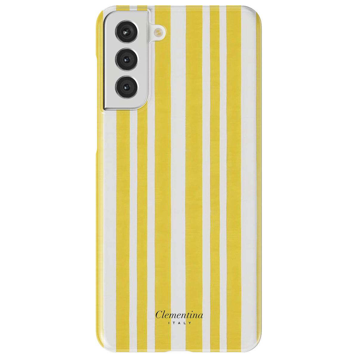 Yellow Stripes Snap Case