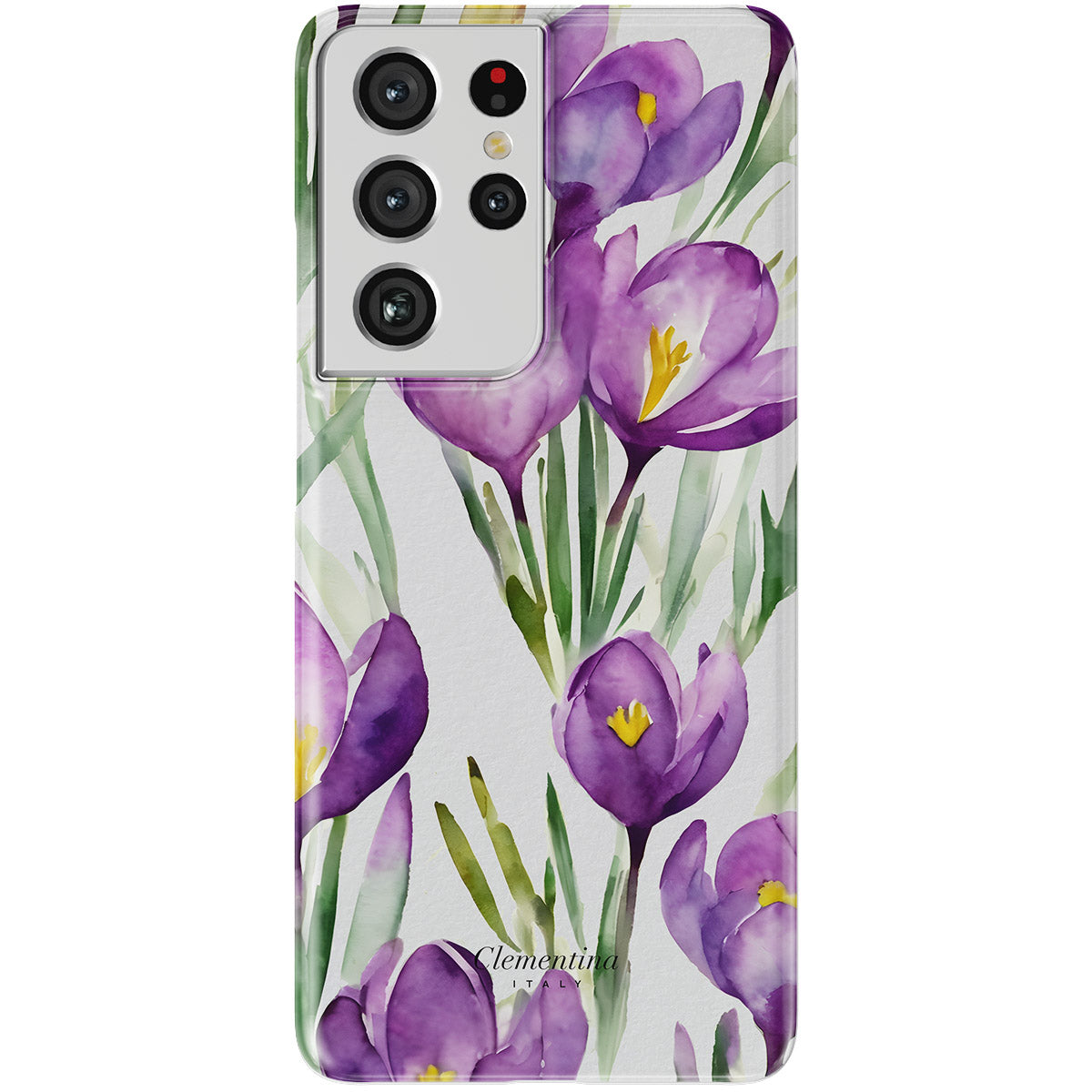 Crocus Snap Case