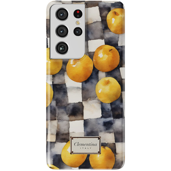 Gingham & Citrus Tough Case