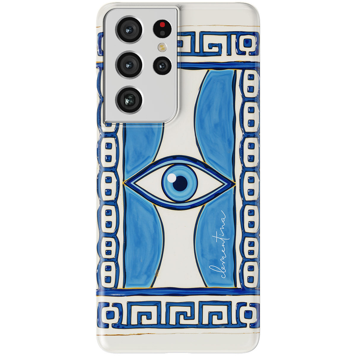 Greek Eye Snap Case