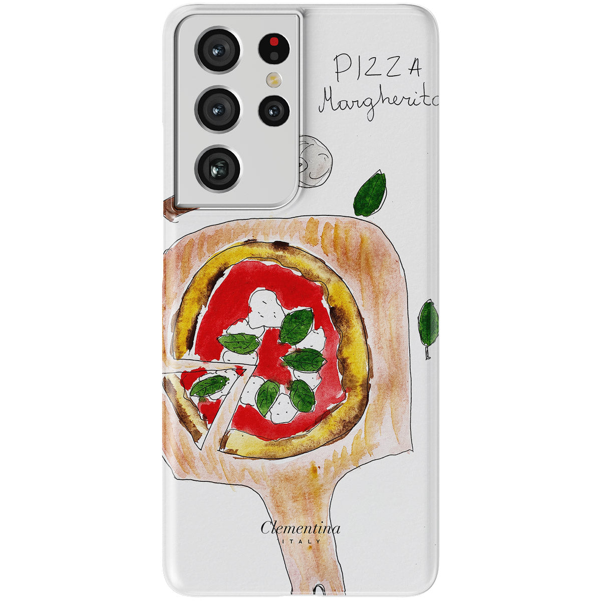 Pizza Margherita Snap Case