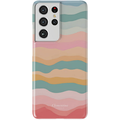 Rainbow Wave Tough Case