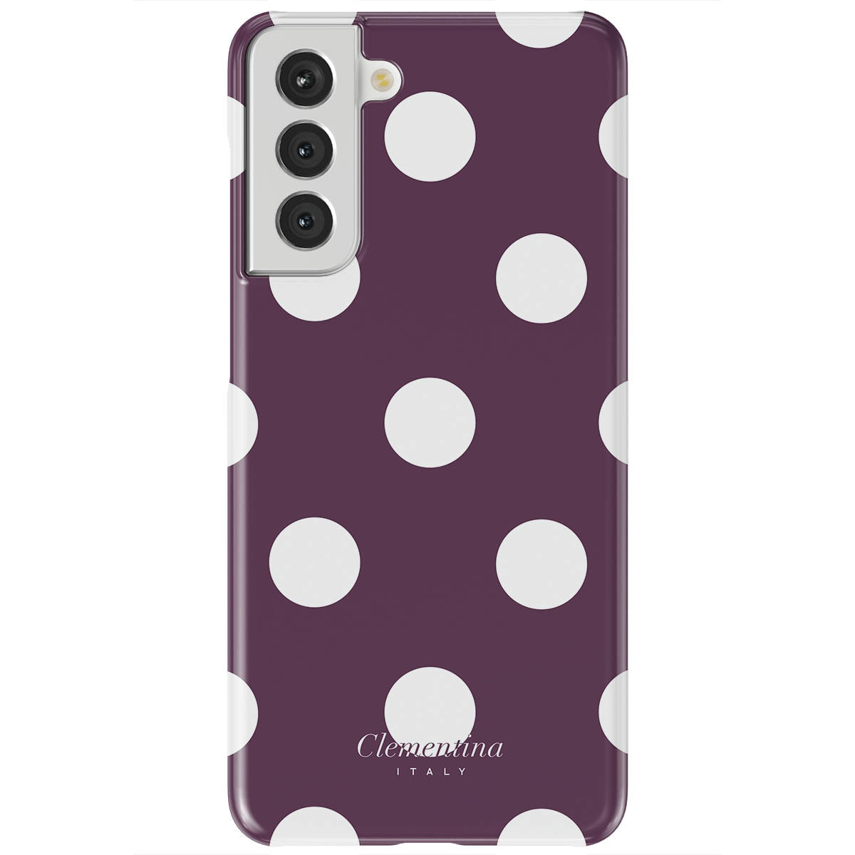 Burgundy Dots Tough Case