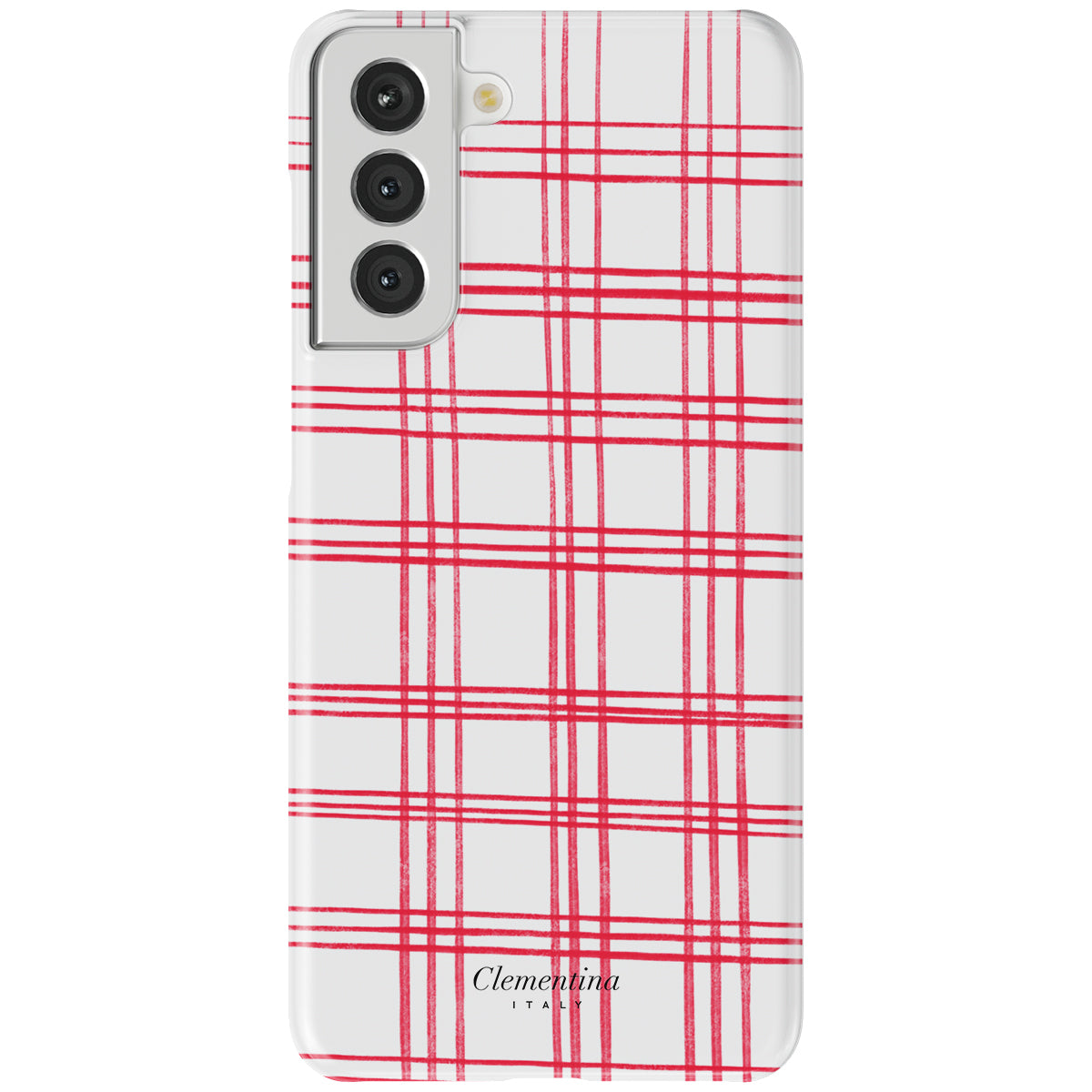 Crimson Cross Snap Case