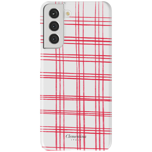 Crimson Cross Snap Case